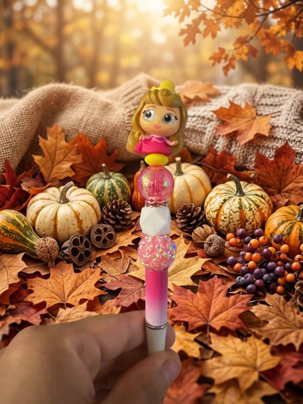 Princess Aurora Disney Princess Beaded Pen